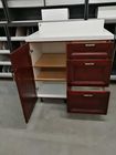 Tight Construction Solid Wood Shoe Cabinet With Doors High Bending Strength Feature