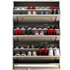 Moisture Proof Melamine Coated Particle Board Storage Cabinets Living Room Mdf Shoe Rack