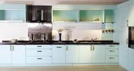 Melamine Faced Particle Board Kitchen Cabinets For Commercial  Kitchen Decoration