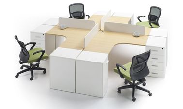 일 사무실 장식 사무실 테이블을 위한 현대 외관 파티클 보드 사무용 가구
